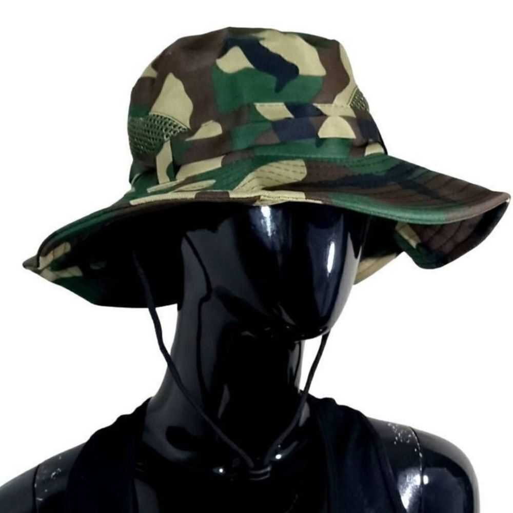 Men's Camo Bucket Boonie Sun Hat